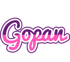 Gopan cheerful logo