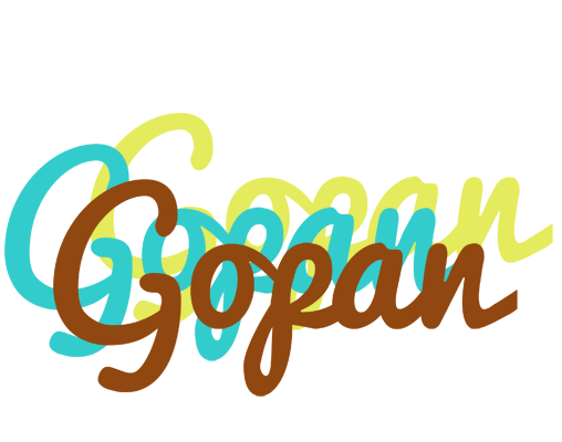 Gopan cupcake logo