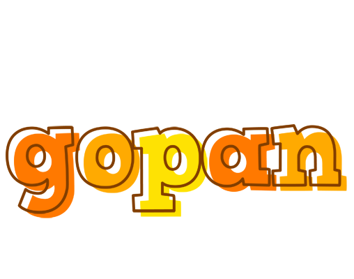Gopan desert logo