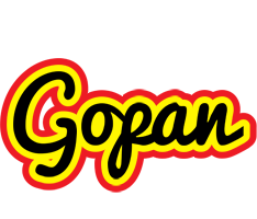 Gopan flaming logo