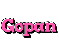 Gopan girlish logo