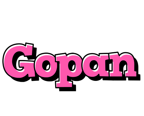 Gopan girlish logo