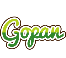 Gopan golfing logo