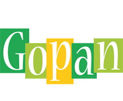 Gopan lemonade logo