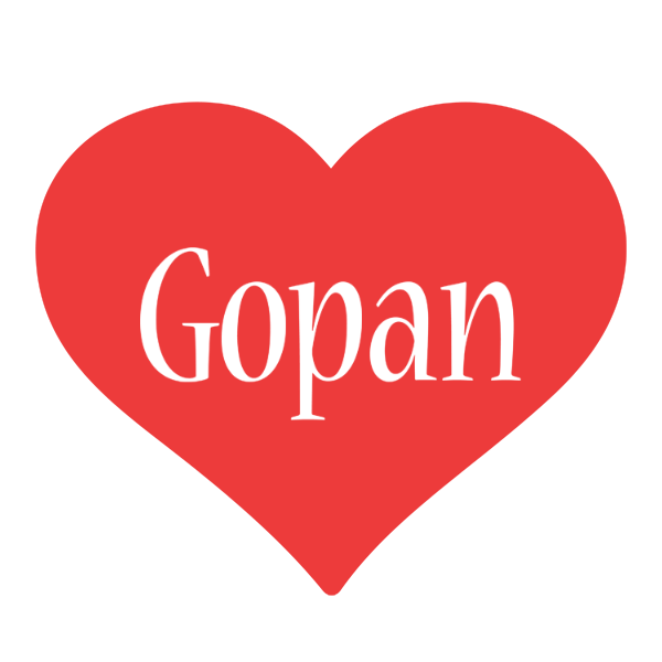 Gopan love logo