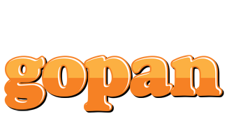 Gopan orange logo