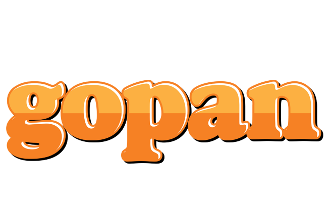 Gopan orange logo
