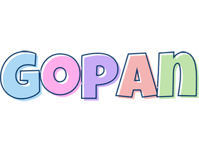 Gopan pastel logo