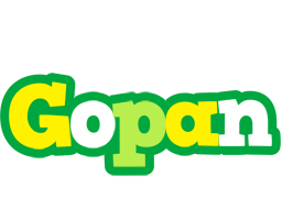 Gopan soccer logo