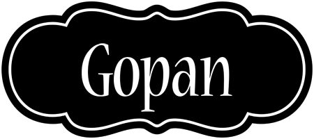 Gopan welcome logo