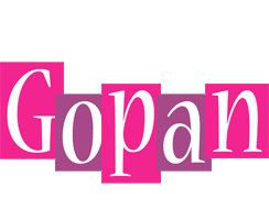 Gopan whine logo