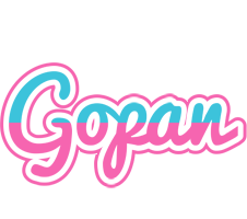 Gopan woman logo