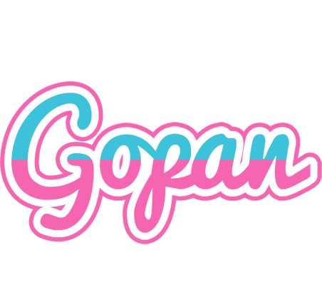 Gopan woman logo