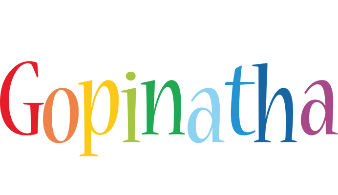 Gopinatha birthday logo