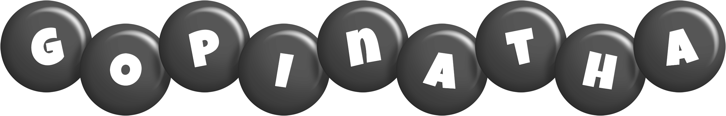 Gopinatha candy-black logo