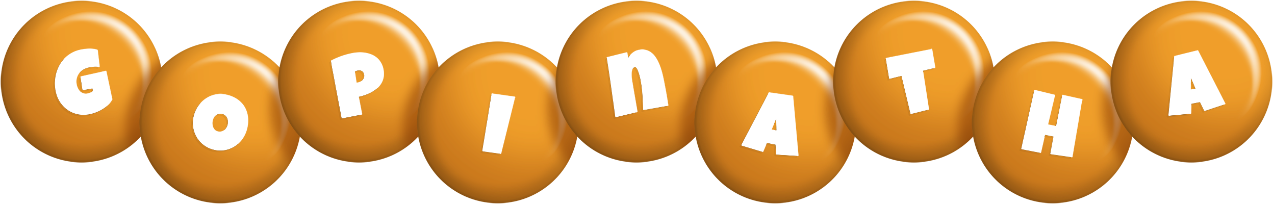 Gopinatha candy-orange logo