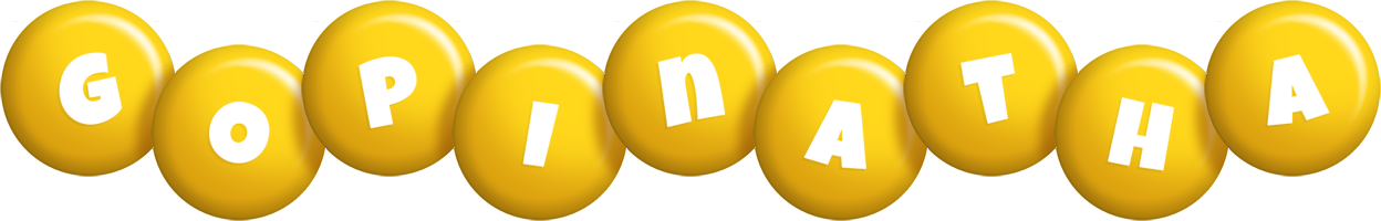 Gopinatha candy-yellow logo