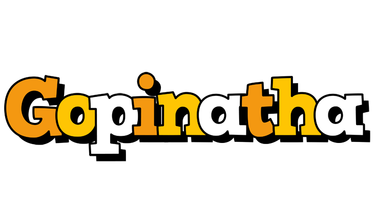 Gopinatha cartoon logo