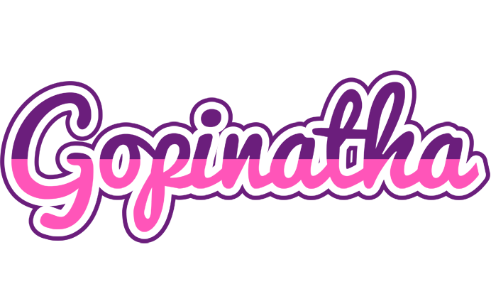 Gopinatha cheerful logo