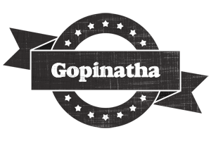 Gopinatha grunge logo