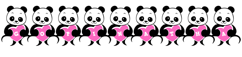 Gopinatha love-panda logo