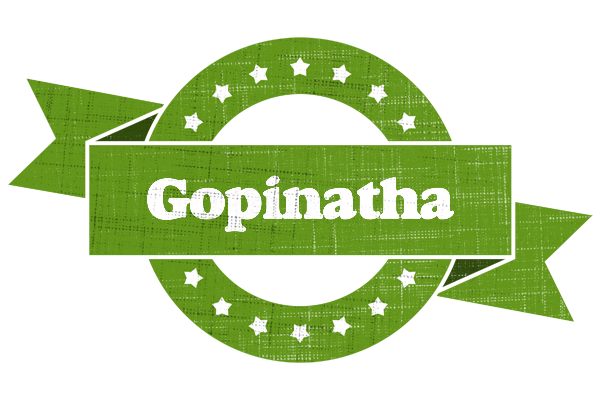 Gopinatha natural logo