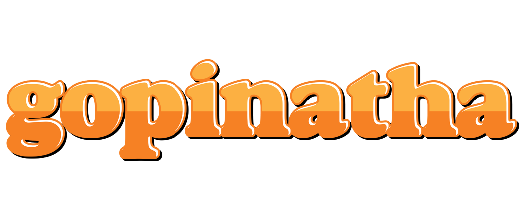 Gopinatha orange logo