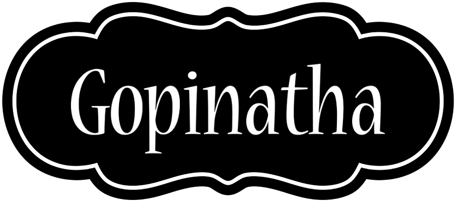 Gopinatha welcome logo