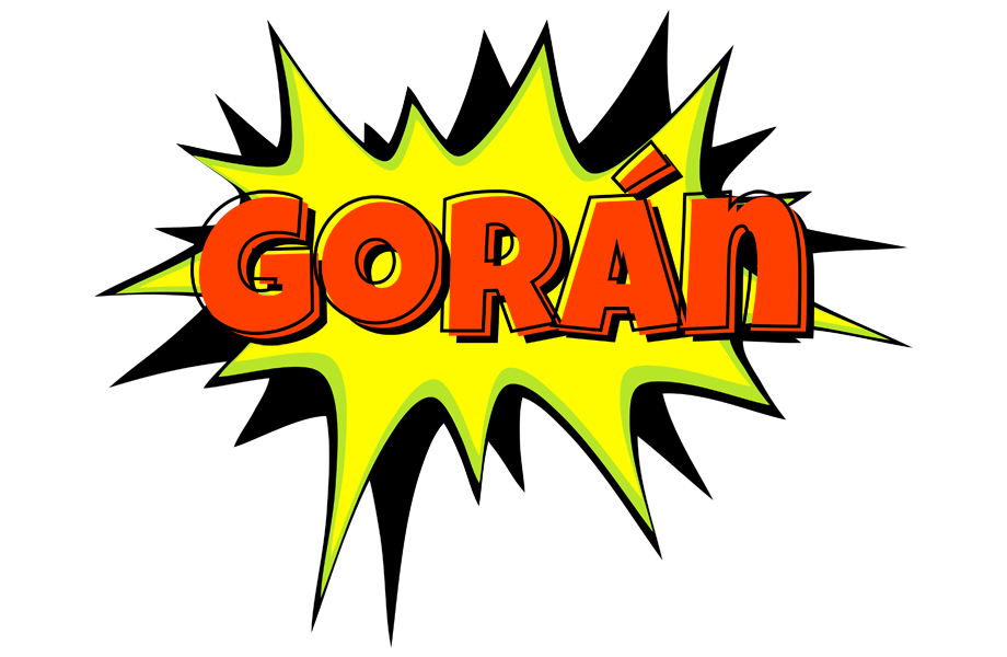 Gorán bigfoot logo