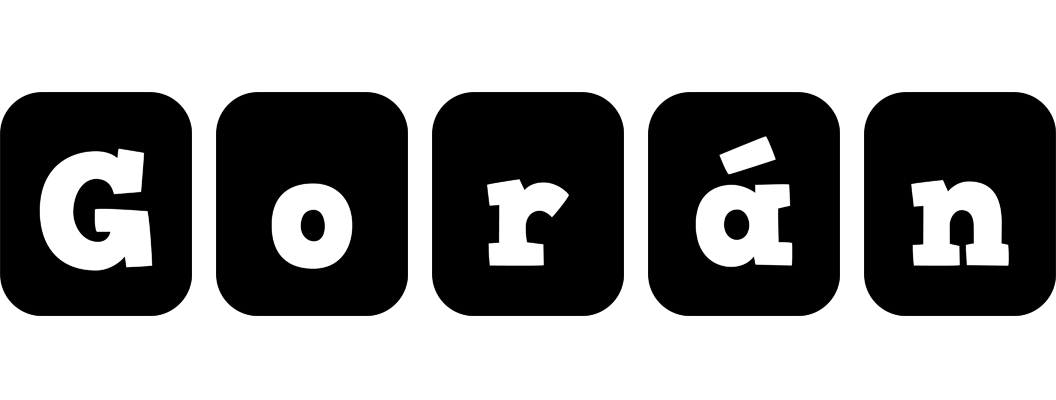 Gorán box logo