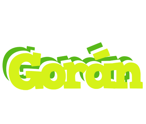 Gorán citrus logo
