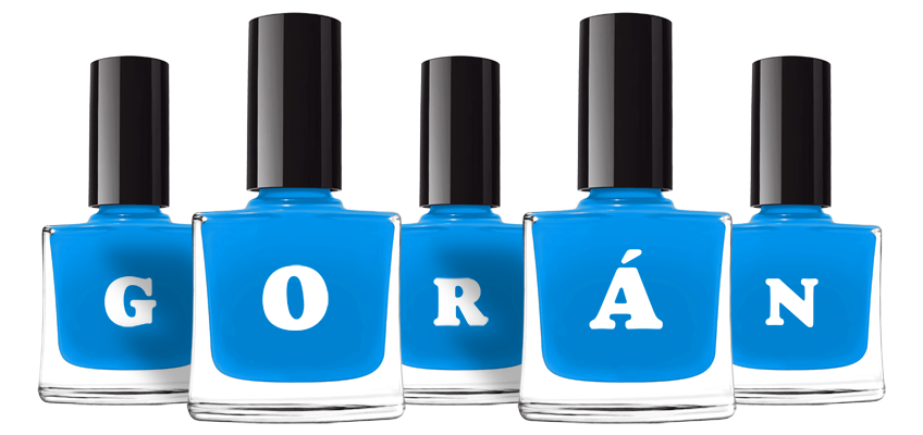 Gorán glossy logo
