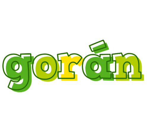 Gorán juice logo