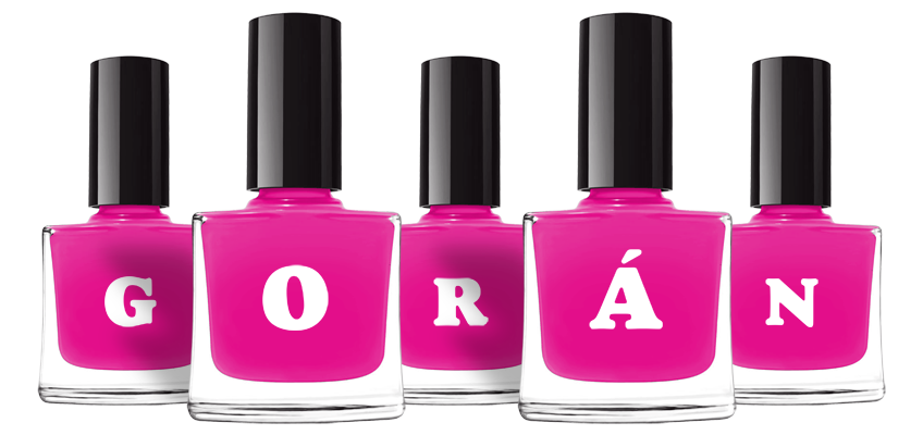 Gorán nails logo