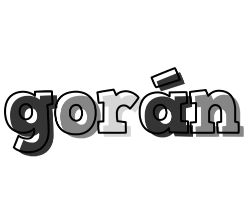 Gorán night logo