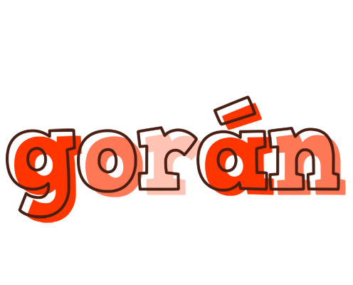 Gorán paint logo