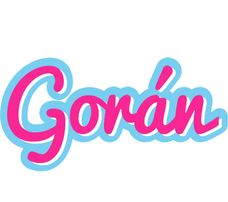 Gorán popstar logo