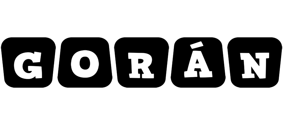 Gorán racing logo