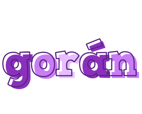 Gorán sensual logo