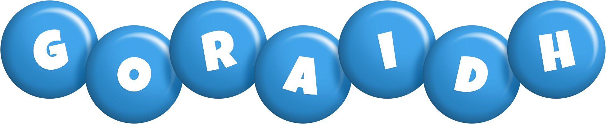 Goraidh candy-blue logo