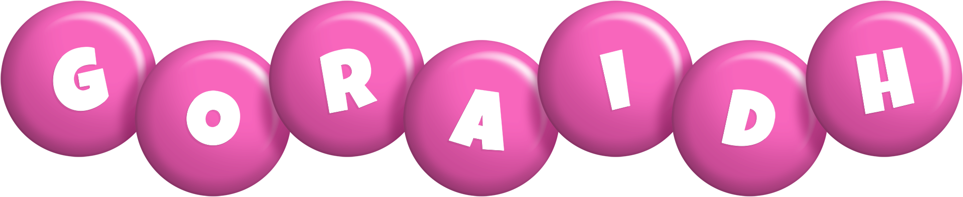 Goraidh candy-pink logo