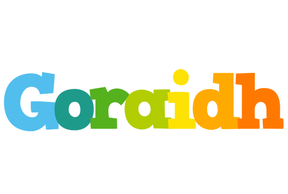 Goraidh rainbows logo