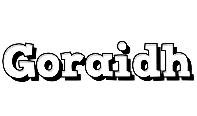 Goraidh snowing logo