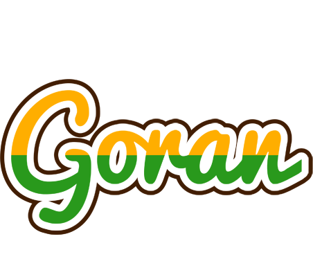 Goran banana logo