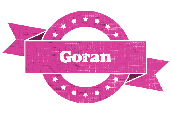 Goran beauty logo