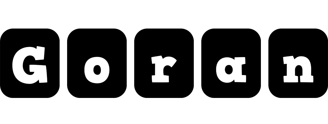 Goran box logo