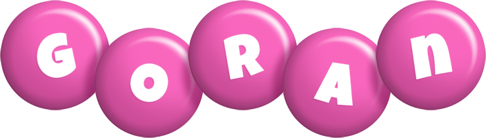 Goran candy-pink logo