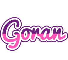 Goran cheerful logo