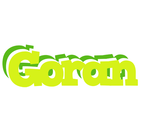 Goran citrus logo