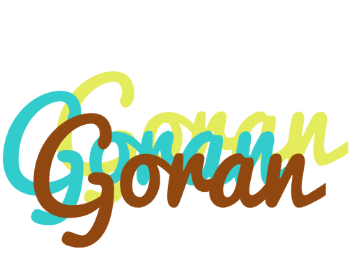 Goran cupcake logo